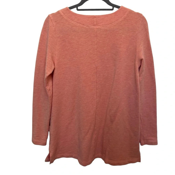 Soft Surroundings Jersey Knit Top Orange Size Medium - Picture 2 of 9